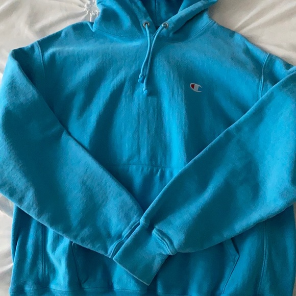 Blue Champion Hoodie - Picture 1 of 4